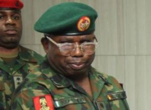 Major General Enobong Udoh, DIrector Training and Operations in the Nigerian Army