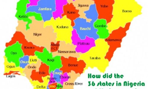 How the 36 States in Nigeria Got Their Names