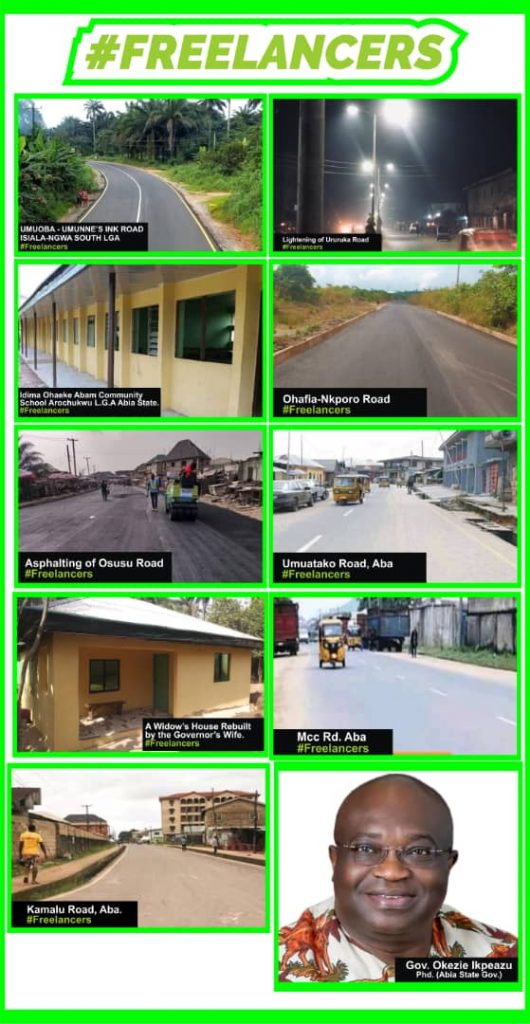 Roads constructed in Aba