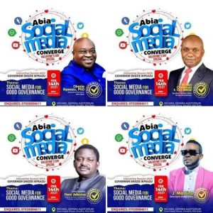 Abia Social Media Converge Host and Guest Speakers 