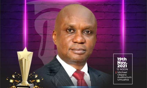 2021 Abia Online Media AGM/Bloggers Week: Abia Speaker Named Man of The Year