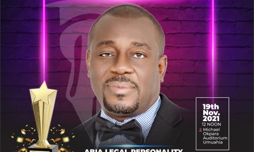 Abia Online Media AGM/Bloggers Week: Barr Chijioke Chukwu Emerges Abia Legal Personality of the Year 2021