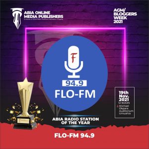 Abia Online Media AGM/Bloggers Week: Flo.Fm 94.9 Named Abia Radio Station of The Year 2021