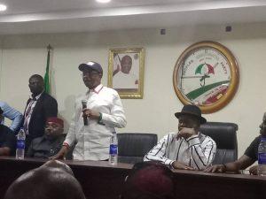 Give Me the Ticket Because I Have Something Extra – Prof Uchenna Eleazar Ikonne declares at PDP secretariat in Umuahia, Abia State 