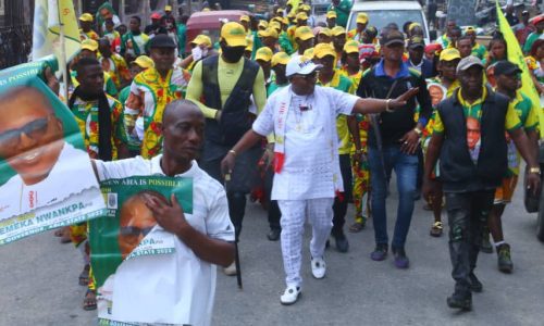 Abia Guber 2023: Emeka Nwankpa Rounds Off Campaign in Grand Style