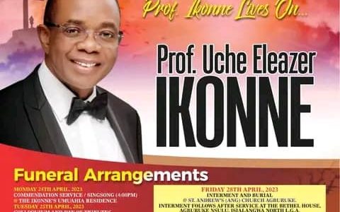 In Ikonne, Abia Lost a Great Son – Bishop Emeka Nwankpa
